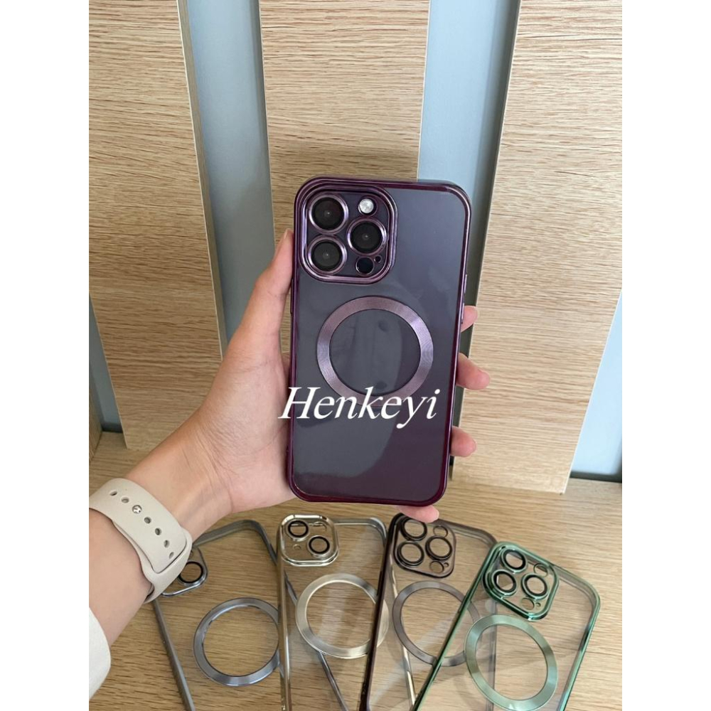 (買就送鋼化膜)MagSafe磁吸全包軟殼保護套 手機殼 防撞殼 Iphone14 13 12 11 ProMax-細節圖5