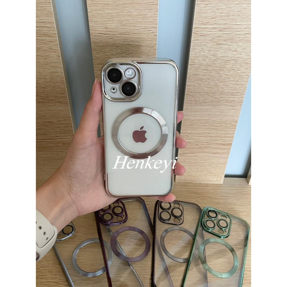(買就送鋼化膜)MagSafe磁吸全包軟殼保護套 手機殼 防撞殼 Iphone14 13 12 11 ProMax-細節圖6
