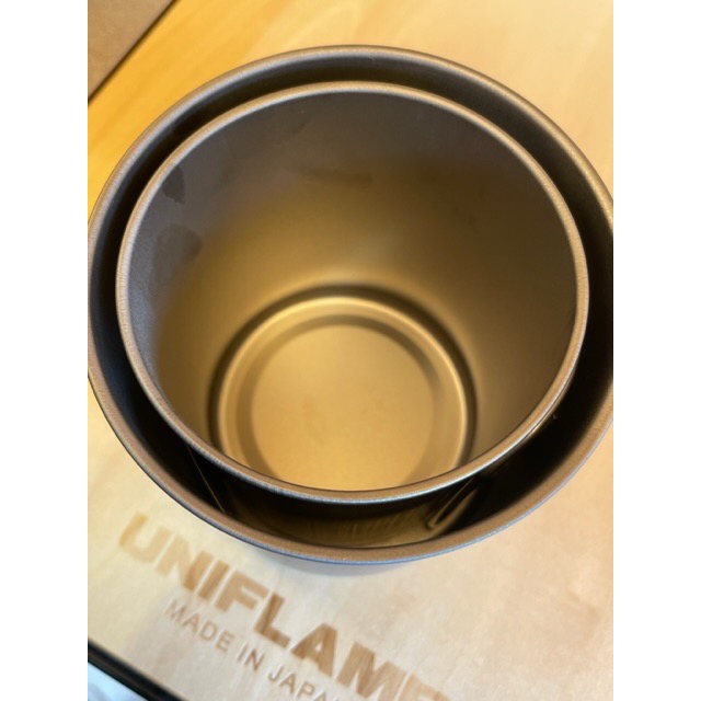 UNIFLAME鈦杯 可直火 650ml/450ml-細節圖3