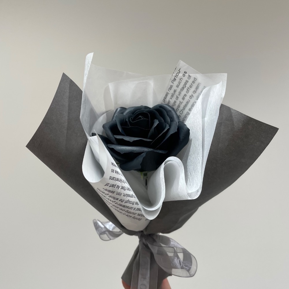 【手工玫瑰花】不會凋謝｜手工花束｜繽紛色彩｜單支｜情人禮物｜送花｜玫瑰花-細節圖6