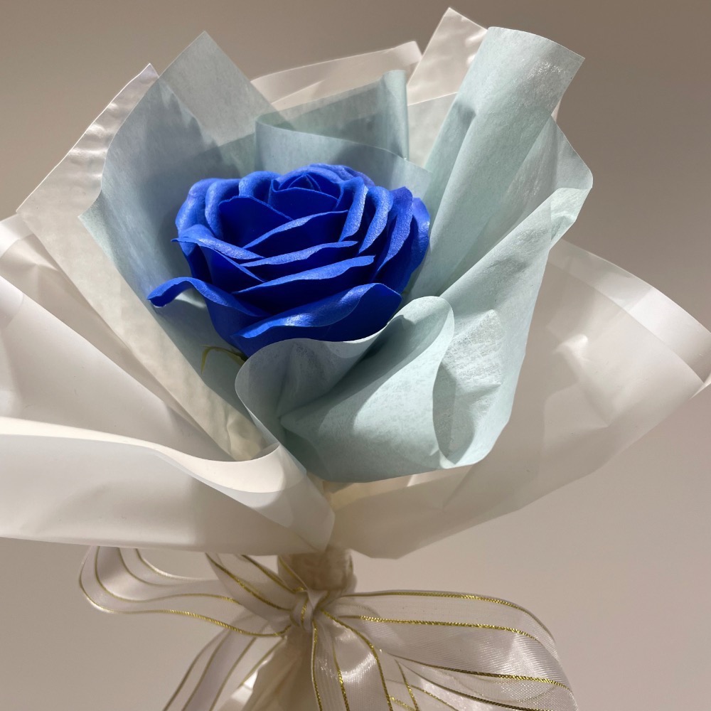 【手工玫瑰花】不會凋謝｜手工花束｜繽紛色彩｜單支｜情人禮物｜送花｜玫瑰花-細節圖7