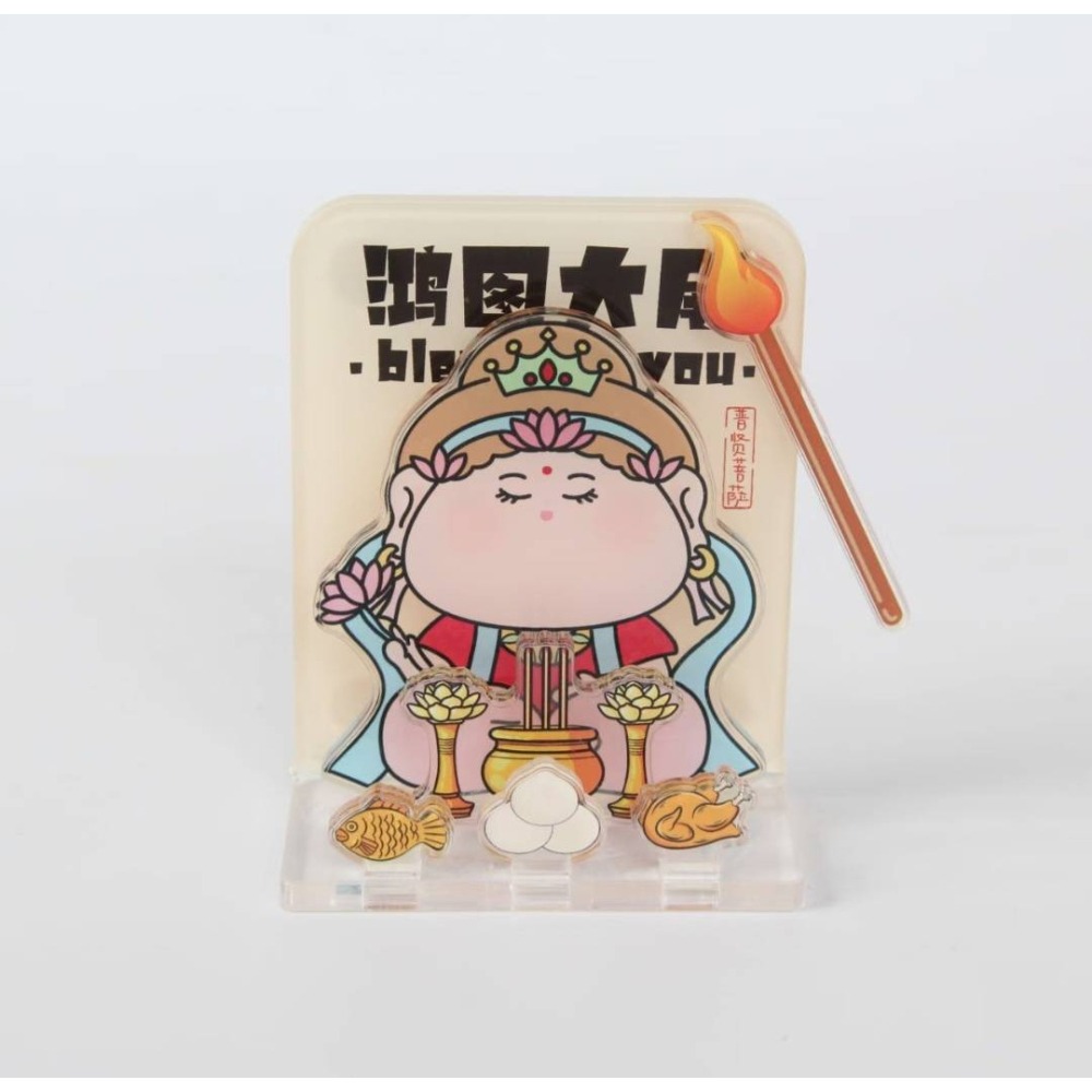 (代購) 文創商品  祈願亮燈立牌冰箱貼 (普通版) (出貨天數15~30天)(不接急單)(可開發票)-細節圖4