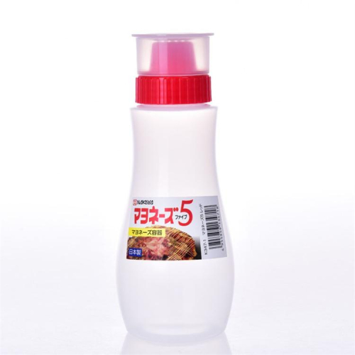 NAKAYA 五孔擠醬瓶 紅【日本製造】五孔 擠醬瓶 造型擠醬 醬料瓶【森森日式百貨】