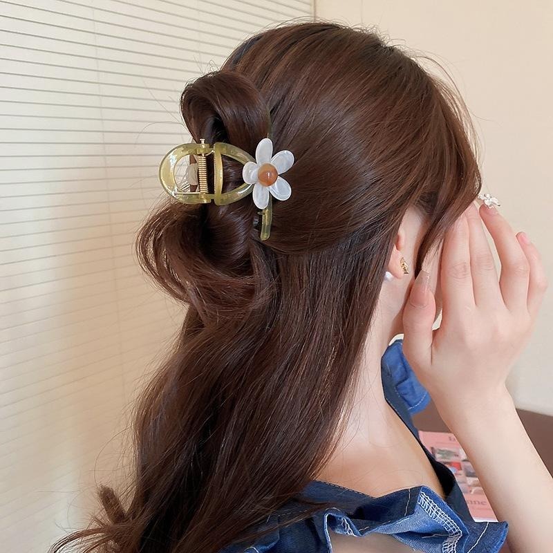 🖤 NËW | 韓系清新花朵髮抓 EA4229-細節圖3