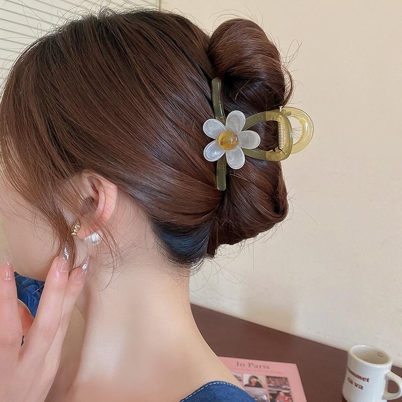 🖤 NËW | 韓系清新花朵髮抓 EA4229-細節圖4