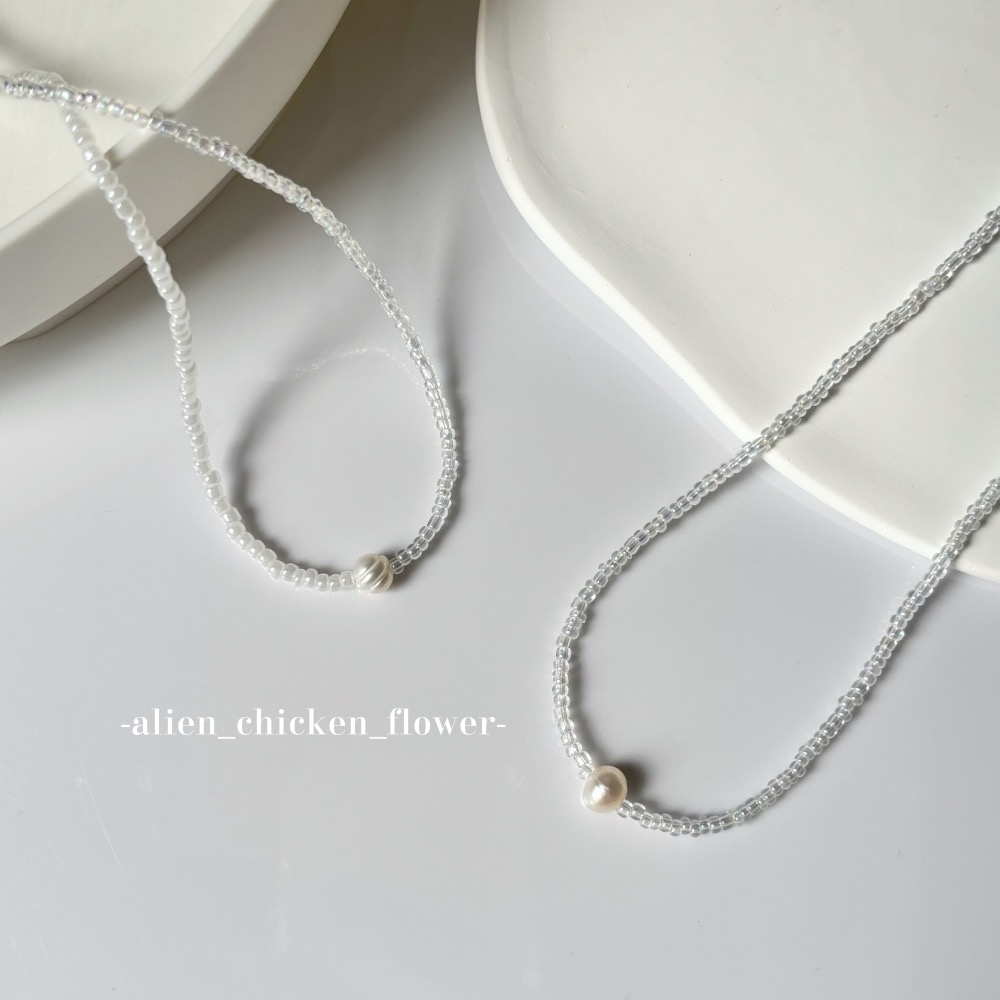 𝓐𝓬𝓯🍿外星家ㄟ串珠項鍊·͜· 💗心動珍珠の寶盒串珠項鍊💕· 手工串珠·͜· 串珠項鍊·͜· 項鍊·͜·-細節圖8