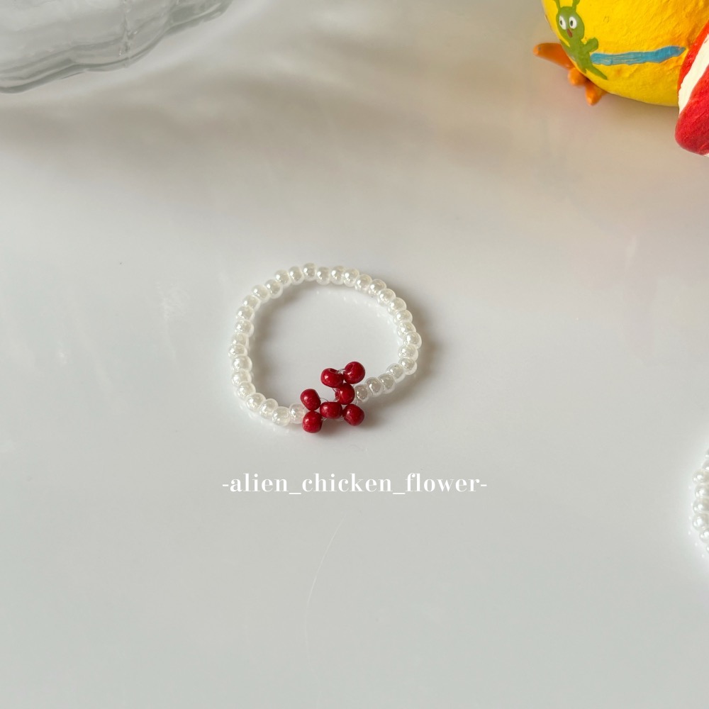 𝓐𝓬𝓯🍿外星家ㄟ串珠戒指·͜· 氣球小狗們開派對🎈🎉系列·͜· 手工串珠·͜· 串珠戒指·͜· 戒指·͜·-規格圖5