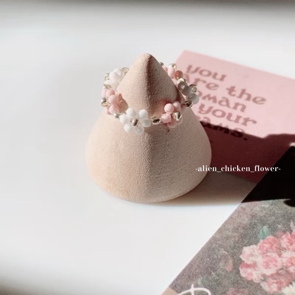 粉花有銀色氣質款🌷