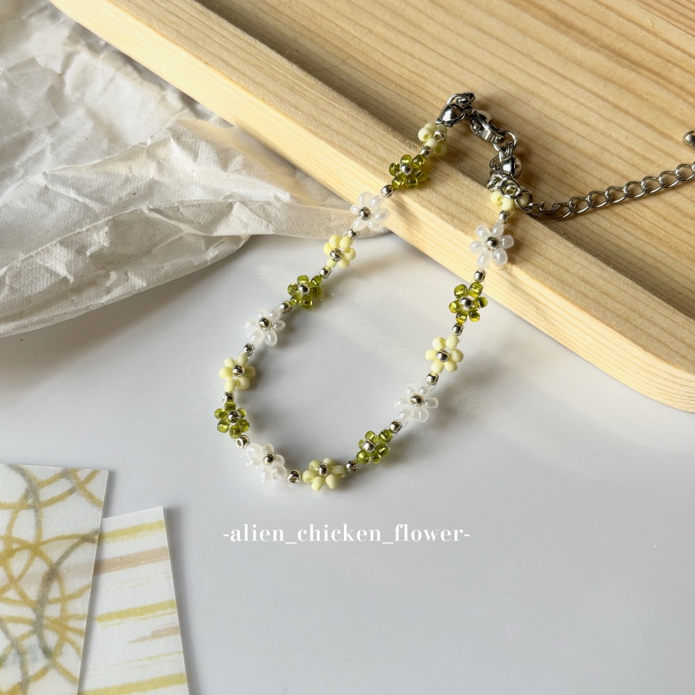 𝓐𝓬𝓯🍿外星家ㄟ串珠手鍊·͜· 青花團簇🌱原創花圈手鏈·͜· 手工串珠·͜· 串珠手鍊·͜· 手鍊·͜·-細節圖2
