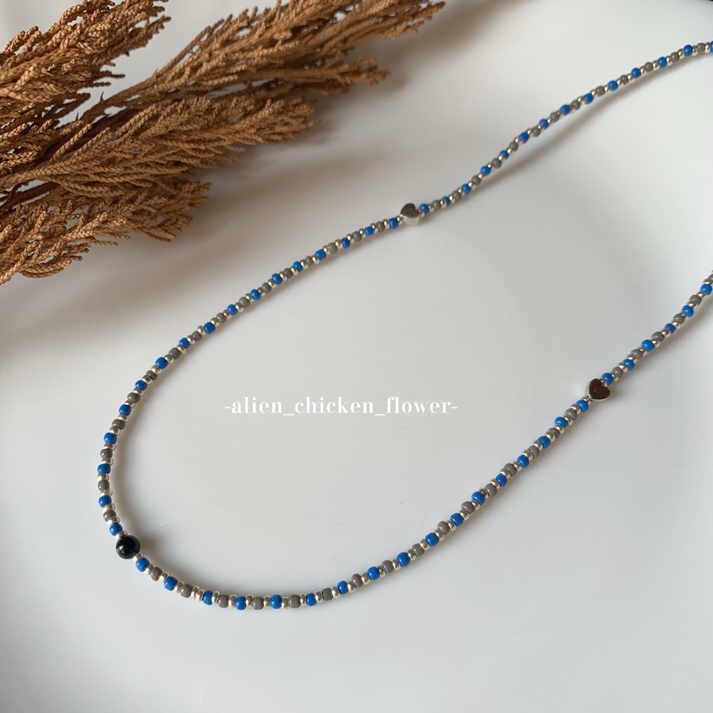￼𝓐𝓬𝓯🍿外星家ㄟ串珠項鍊·͜· 落葉知秋🍂·͜· 手工串珠·͜· 串珠項鍊·͜· 項鍊·͜·韓系串珠項鍊-規格圖11