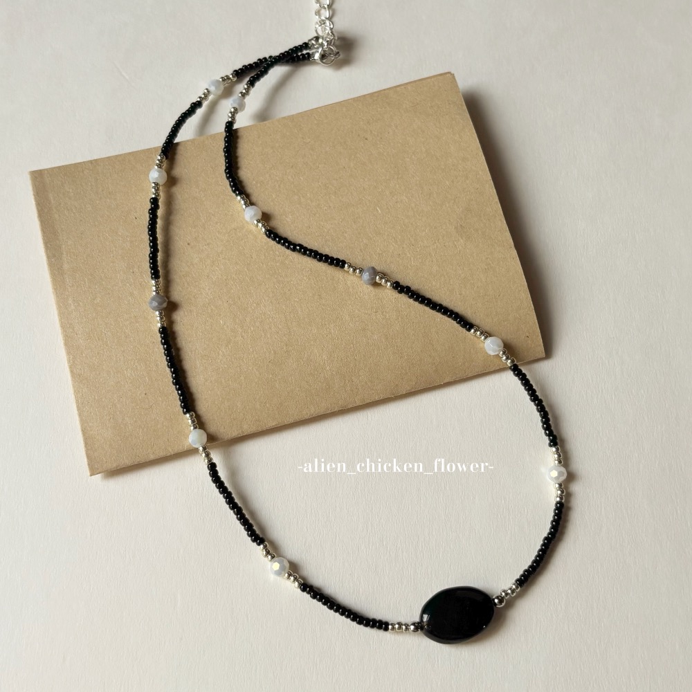 尋覓者ㄉ靜默構圖⏱️原創串珠項鏈