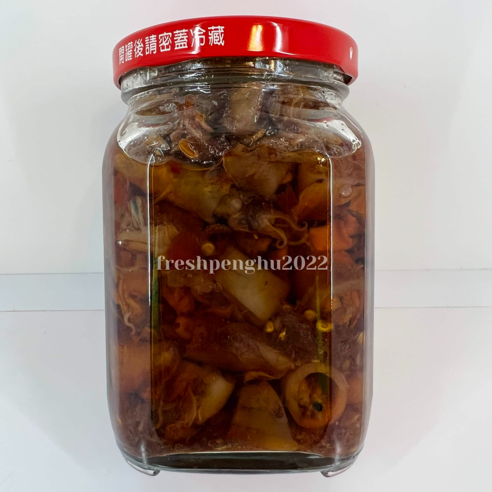 🦑澎之海味🦞澎湖直送 椒麻Q卷400g 小卷醬-細節圖2