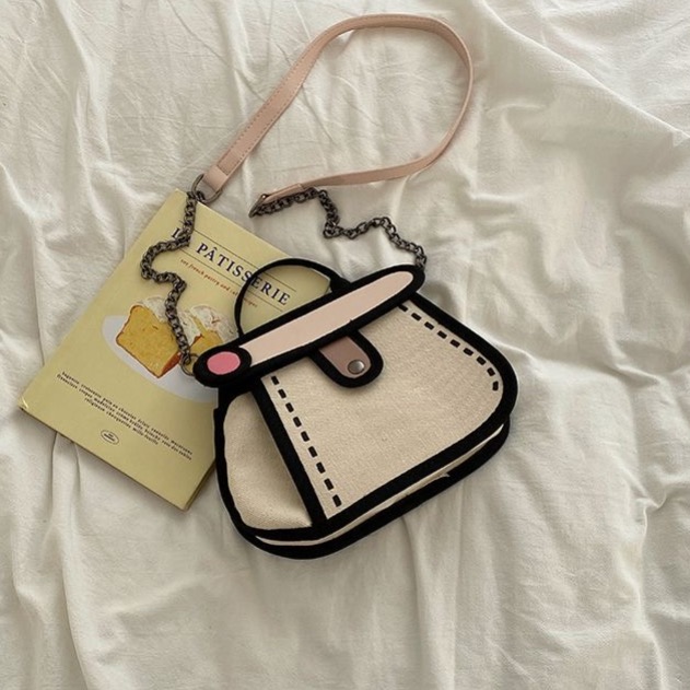 二次元 2D立體包包-細節圖2