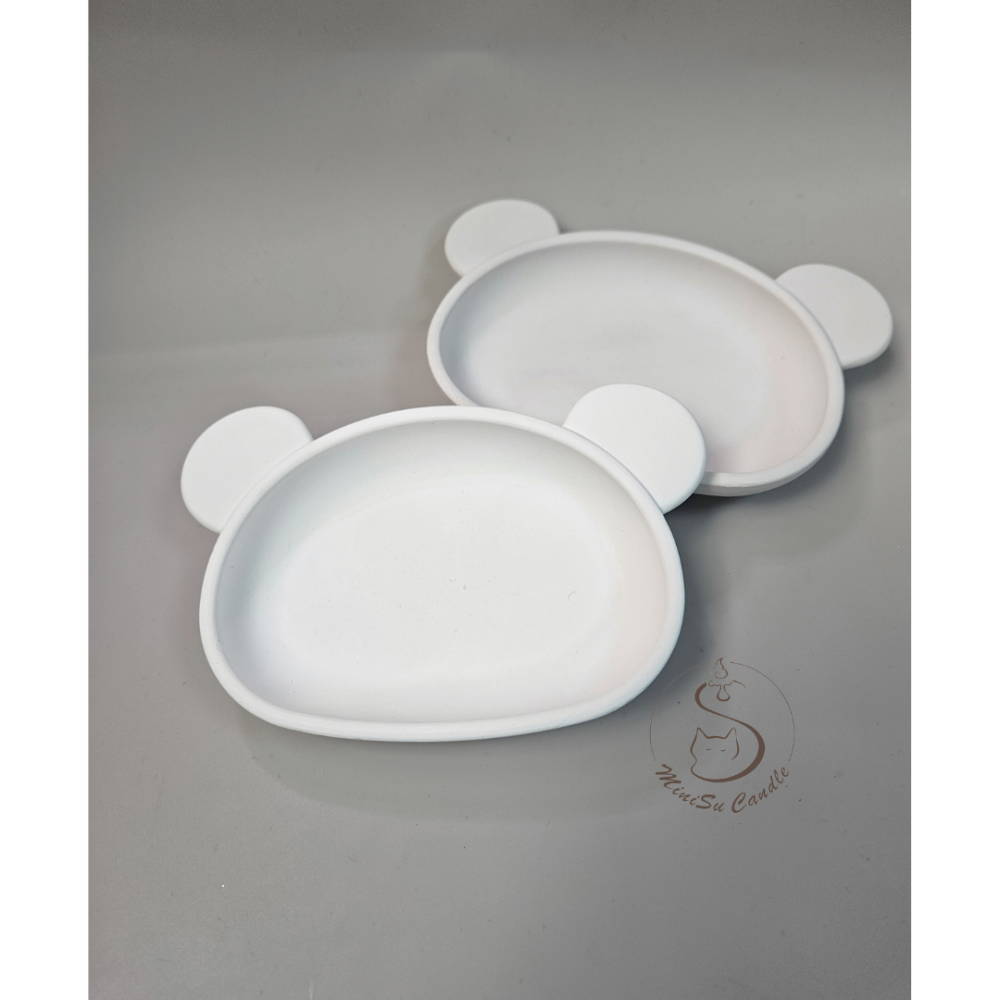 MiniSu_candle 熊石膏盤 擴香盤(飾品盤、送禮、生日禮物)-細節圖2
