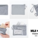 【預購】日本 MUJI 無印良品 聚酯纖維雙拉鍊袋-規格圖11