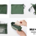 【預購】日本 MUJI 無印良品 聚酯纖維雙拉鍊袋-規格圖11