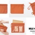 【預購】日本 MUJI 無印良品 聚酯纖維雙拉鍊袋-規格圖11