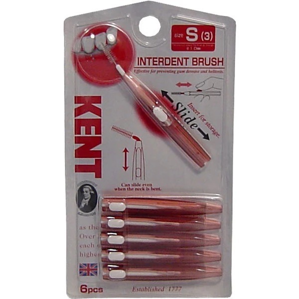 【預購】日本製 KENT 牙間刷6支入（S）-細節圖6