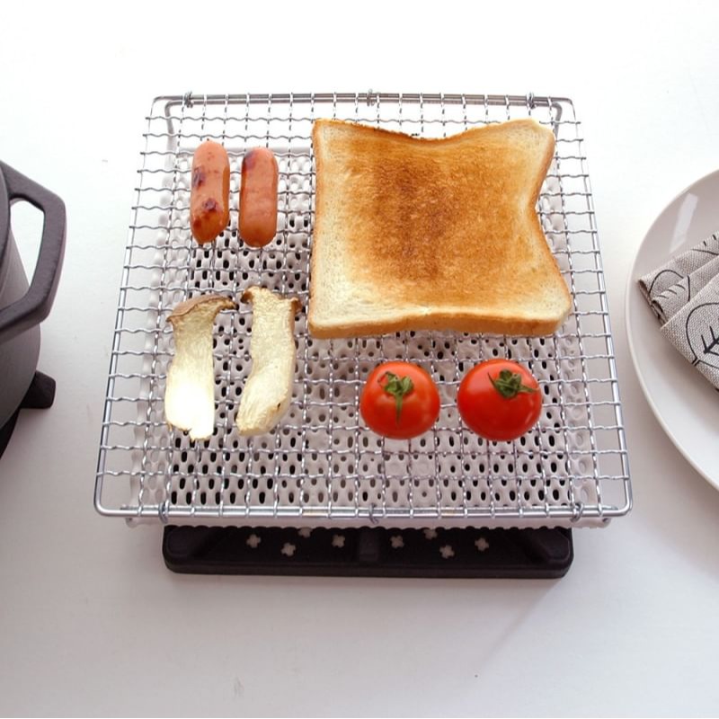 【預購】日本製 丸十金網 陶瓷燒網(大)-細節圖10