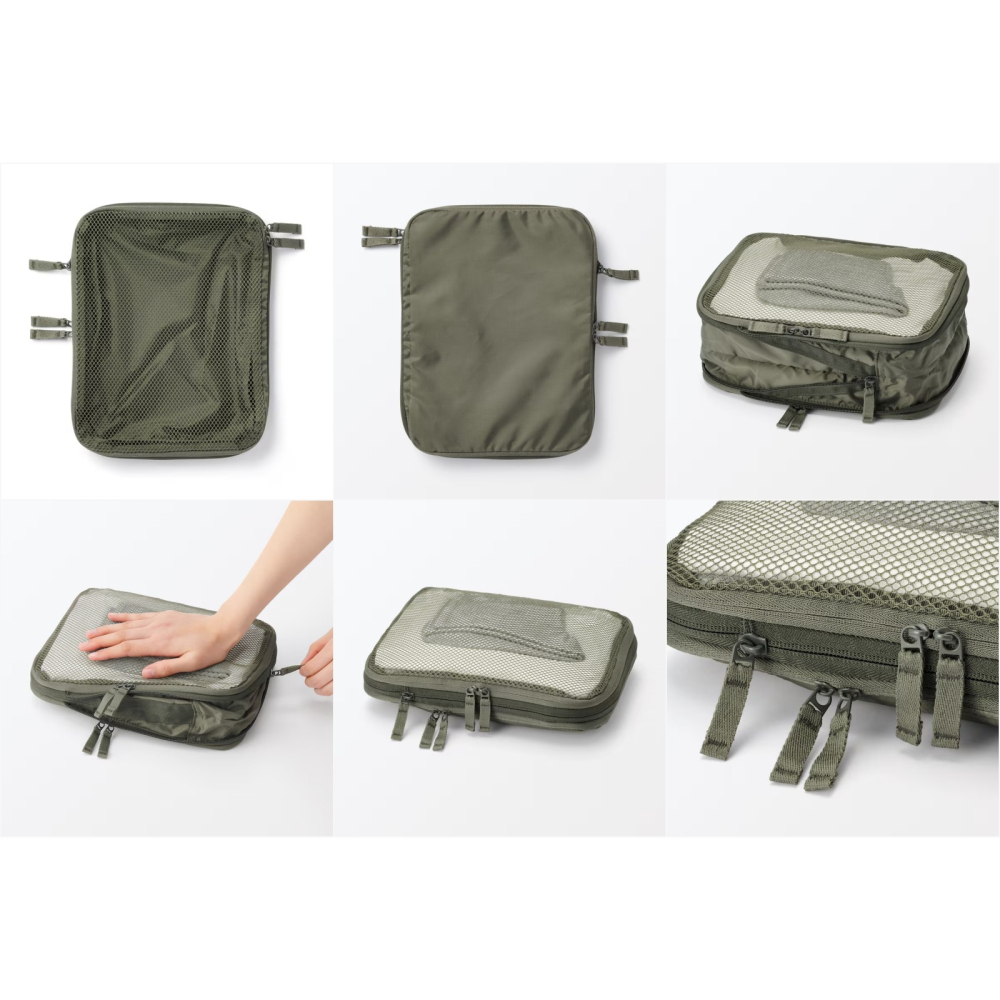 【預購】日本 MUJI 無印良品 可壓縮衣物收納袋 (大/小)-細節圖3