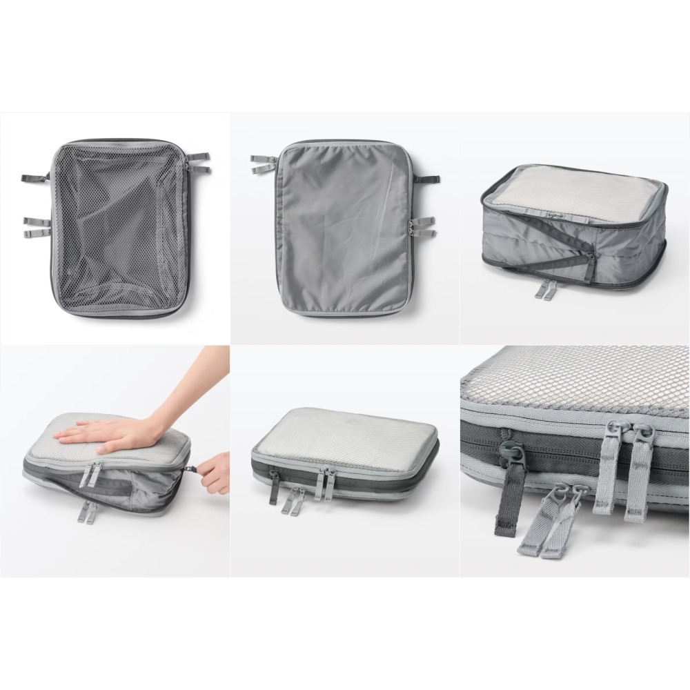 【預購】日本 MUJI 無印良品 可壓縮衣物收納袋 (大/小)-細節圖4