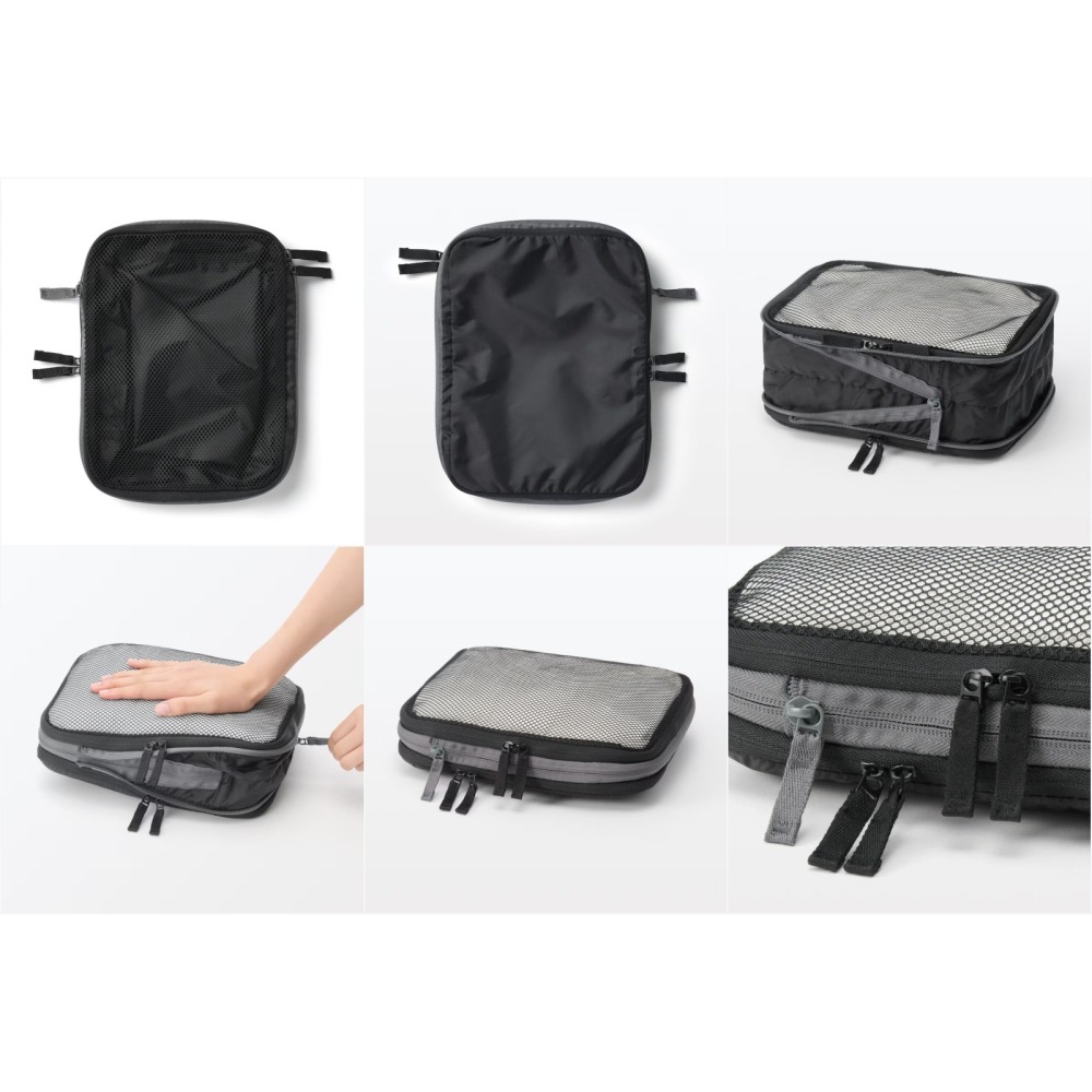 【預購】日本 MUJI 無印良品 可壓縮衣物收納袋 (大/小)-細節圖5