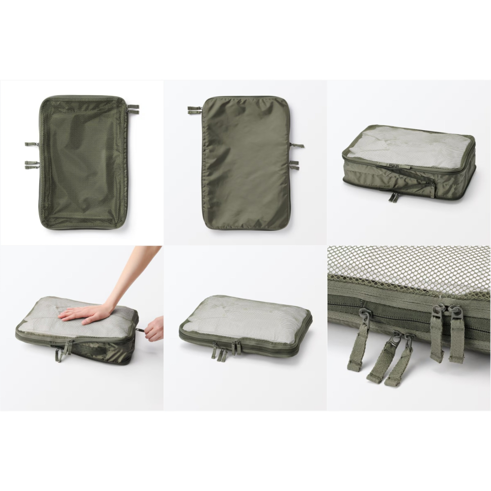 【預購】日本 MUJI 無印良品 可壓縮衣物收納袋 (大/小)-細節圖7