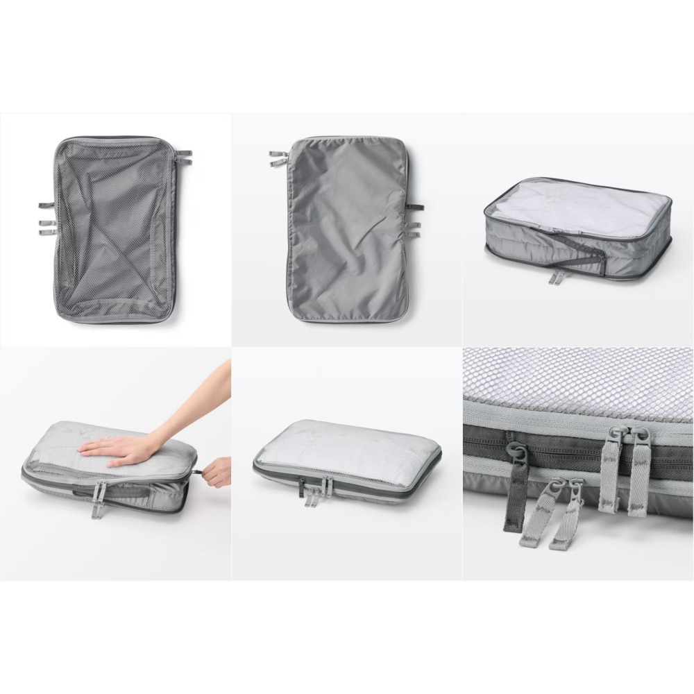 【預購】日本 MUJI 無印良品 可壓縮衣物收納袋 (大/小)-細節圖8