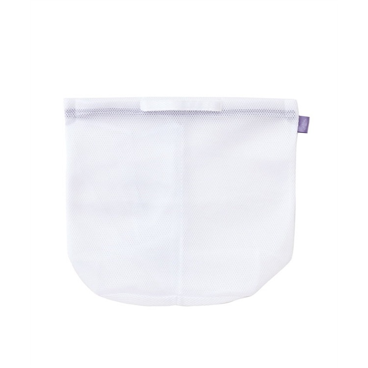 【預購】日本 3COINS 三口袋提把洗衣網-細節圖3