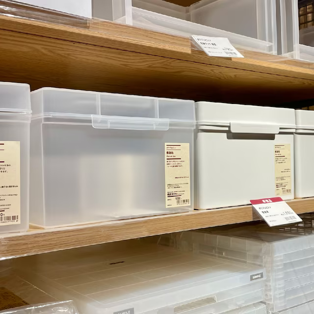 【預購】日本製 MUJI 無印良品 聚丙烯急救箱 收納箱-細節圖11