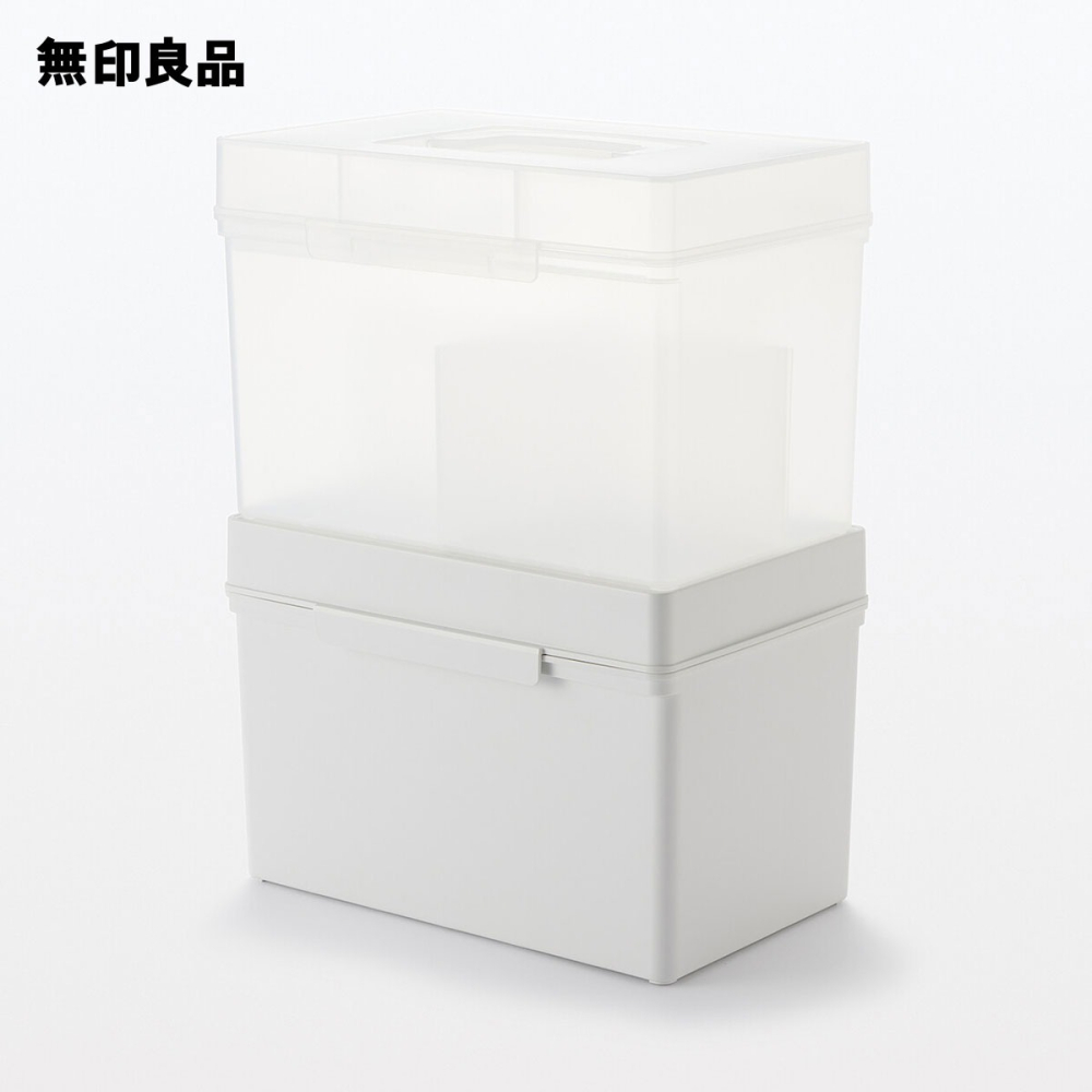 【預購】日本製 MUJI 無印良品 聚丙烯急救箱 收納箱-細節圖4