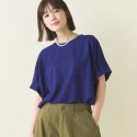 【預購】日本 OMNES 接觸涼感 褶袖設計短袖上衣-規格圖11