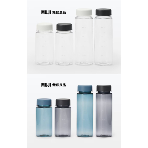 【預購】日本限定 MUJI 無印良品 刻度水瓶 飲料瓶