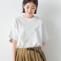 【預購】日本 OMNES  波紋雙面設計短袖上衣-規格圖11