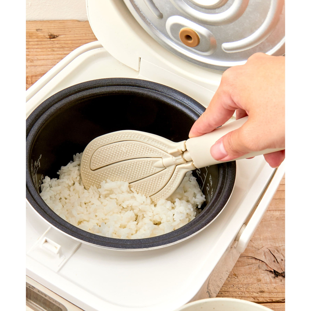 【預購】日本 3COINS 可洗米兩用飯匙-細節圖2