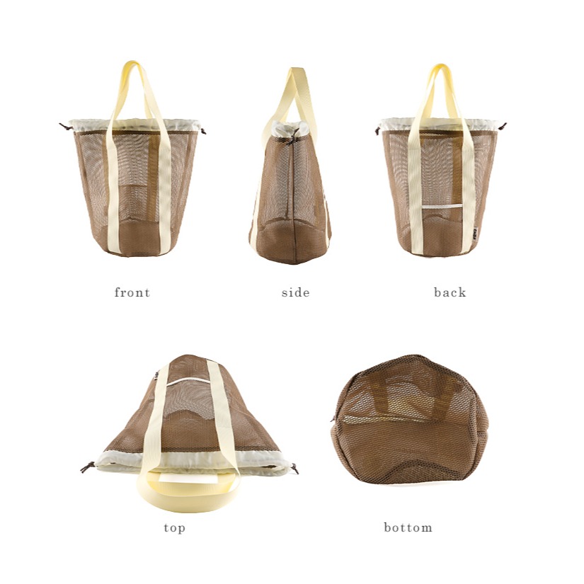 【預購】日本 LIZDAYS CHOOP大容量網狀手提袋-細節圖9