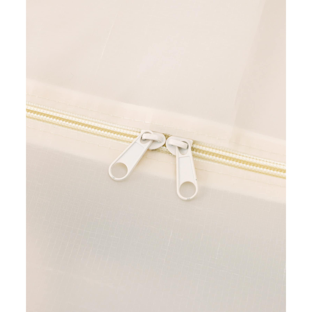 【預購】日本 3COINS 半透明收納提袋(L)-細節圖8