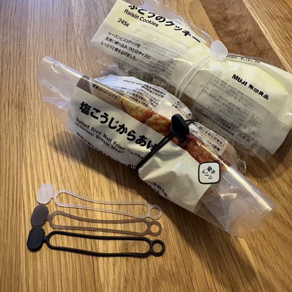 【預購】日本 MUJI 無印良品 矽膠捆帶-細節圖7