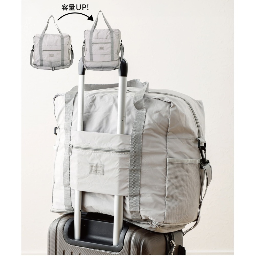 【預購】日本 3COINS 3WAY可掛式折疊旅行包-細節圖2