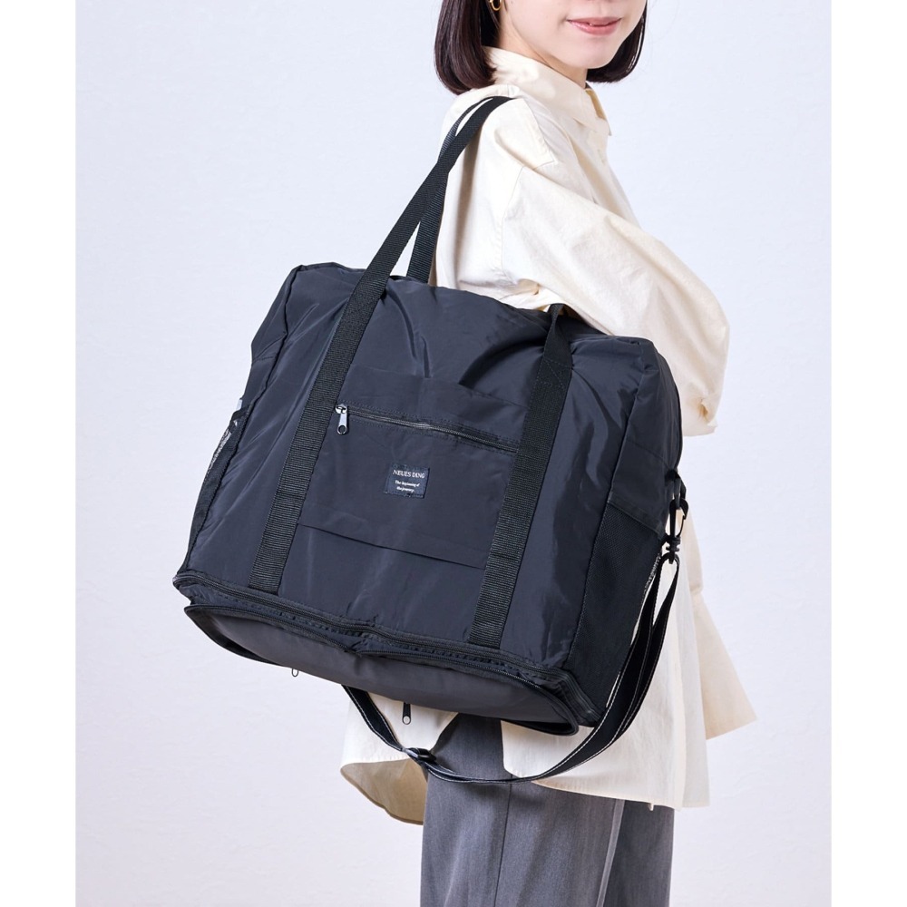 【預購】日本 3COINS 3WAY可掛式折疊旅行包-細節圖9