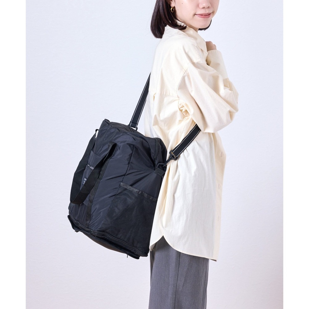 【預購】日本 3COINS 3WAY可掛式折疊旅行包-細節圖11