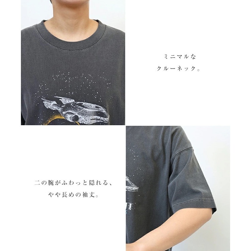 【預購】日本 ANME 宇宙印花 中性短袖T恤 M/L/XL/XXL-細節圖6