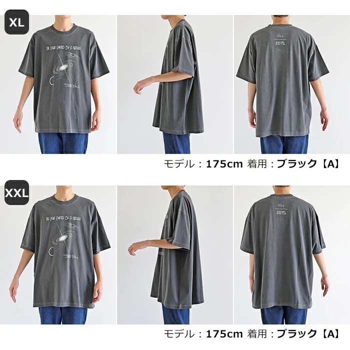 【預購】日本 ANME 宇宙印花 中性短袖T恤 M/L/XL/XXL-細節圖11