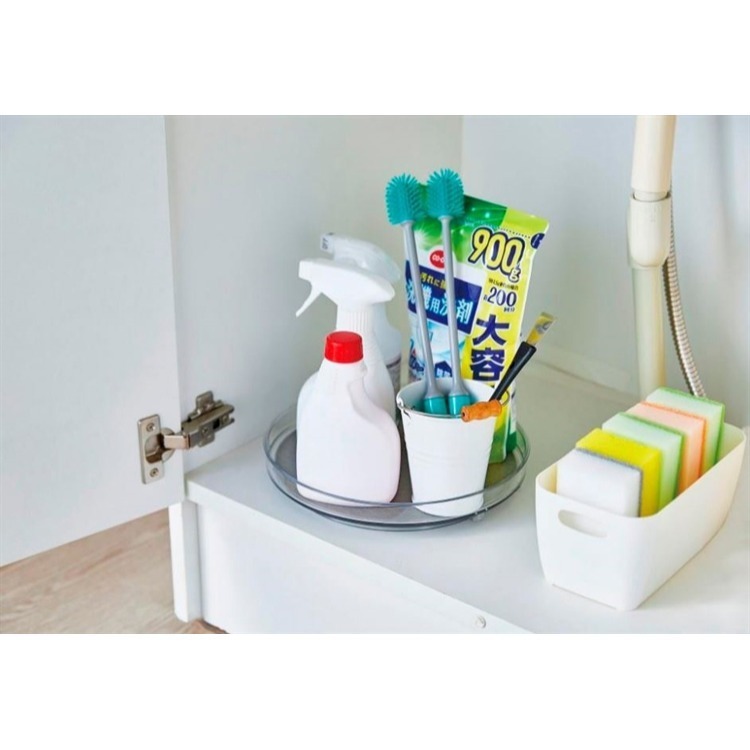 【預購】日本 COGIT 透明冰箱旋轉置物盤 (淺型/深型)-細節圖3