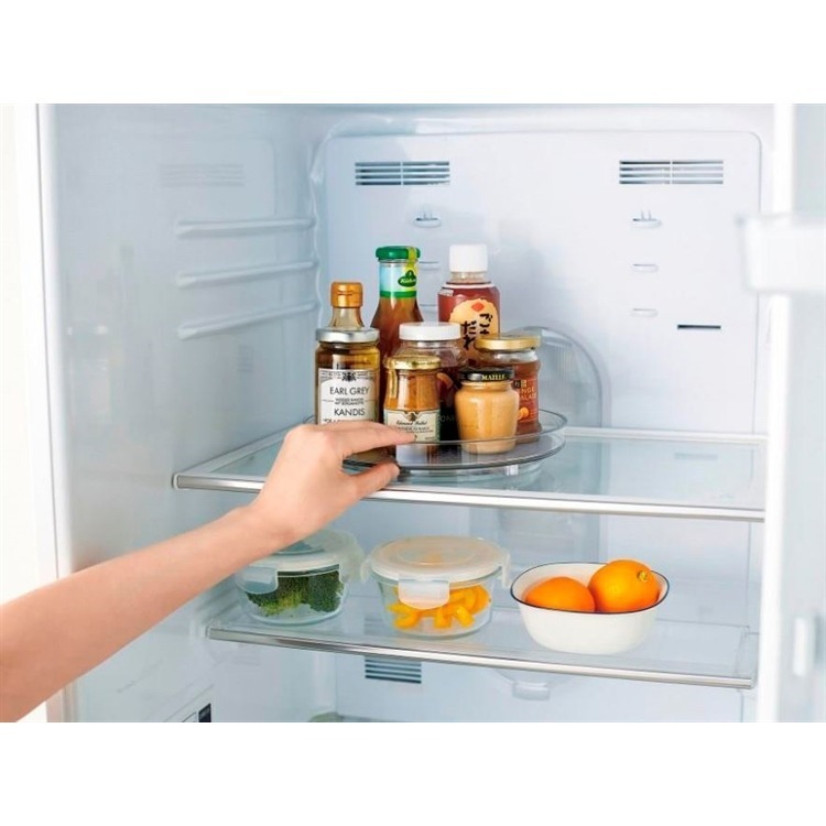 【預購】日本 COGIT 透明冰箱旋轉置物盤 (淺型/深型)-細節圖5