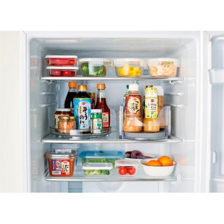 【預購】日本 COGIT 透明冰箱旋轉置物盤 (淺型/深型)-細節圖6