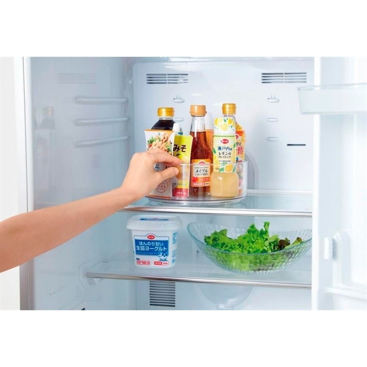 【預購】日本 COGIT 透明冰箱旋轉置物盤 (淺型/深型)-細節圖8