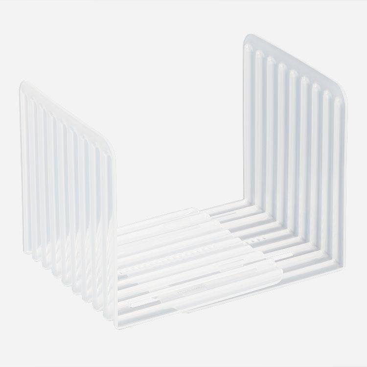 【預購】日本製 INOMATA 透明L型隔板 1個入-細節圖6