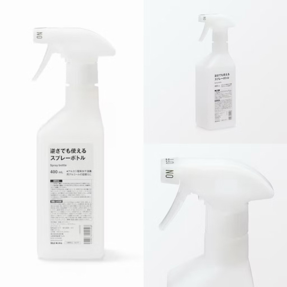 【預購】日本限定 MUJI 無印良品 聚乙烯環保分裝瓶 可倒噴噴霧瓶-規格圖11