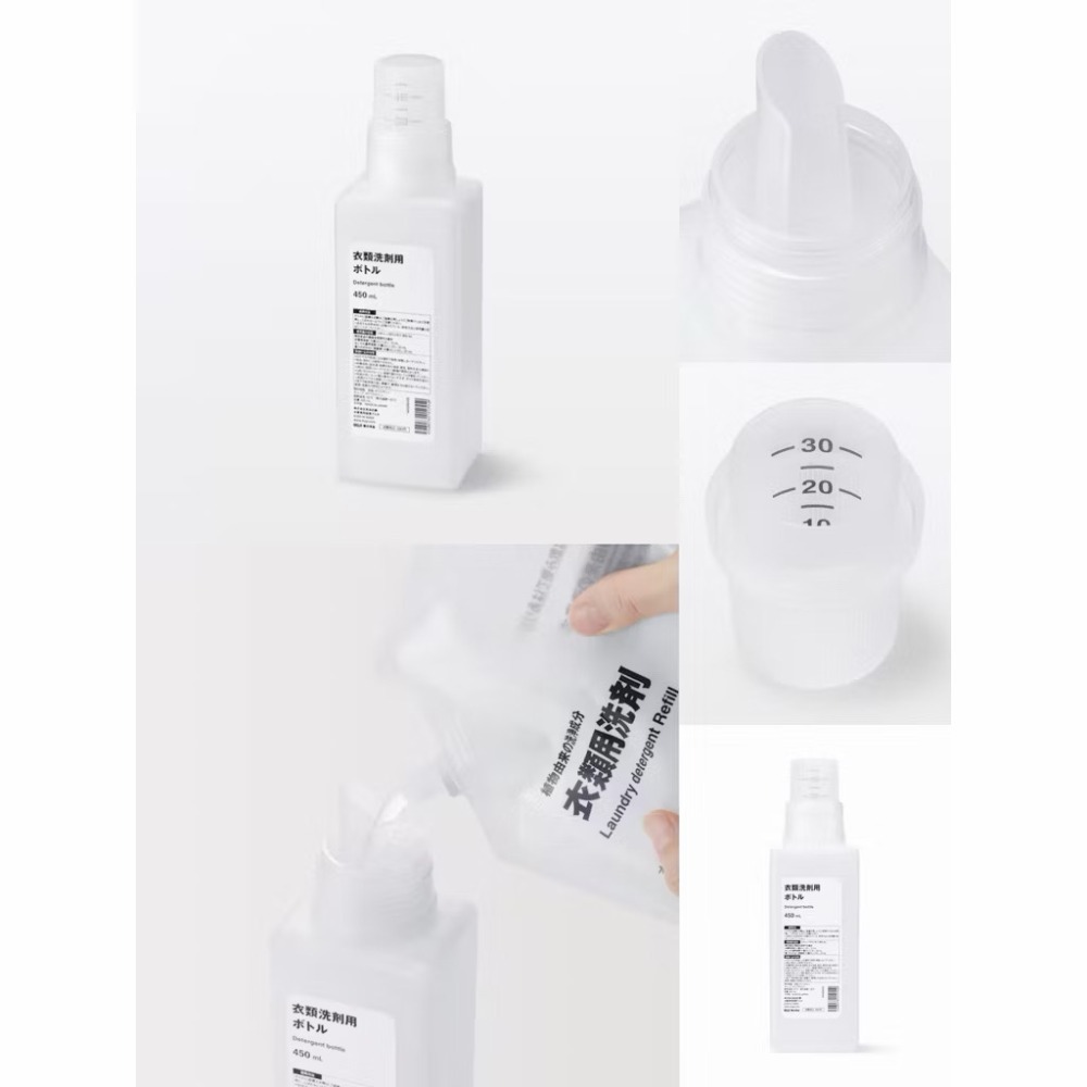 【預購】日本限定 MUJI 無印良品 聚乙烯環保分裝瓶 可倒噴噴霧瓶-規格圖11